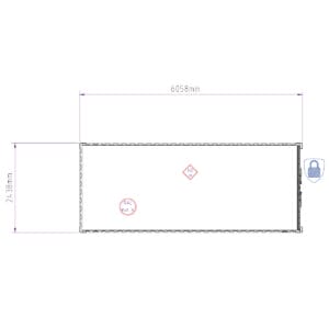 B+L Lagercontainer 20’