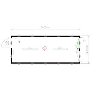 B+L Container 20‘