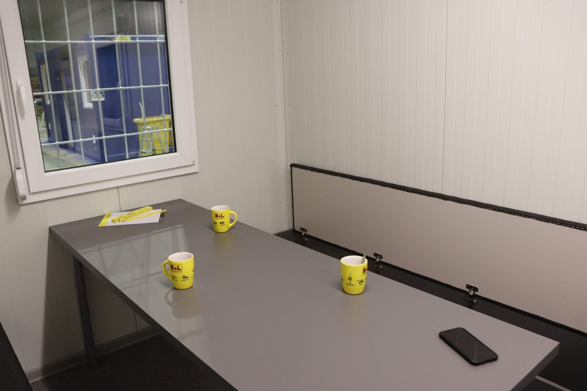 Raumsysteme: Container Pausenraum