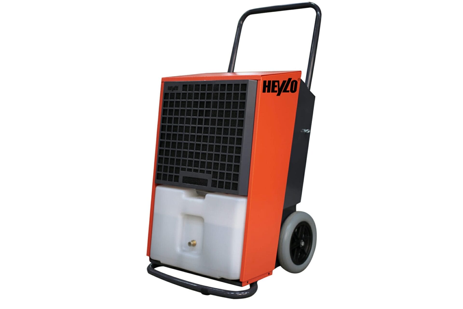 Trockner und Ventilatoren: Orangener Kondenstrockner